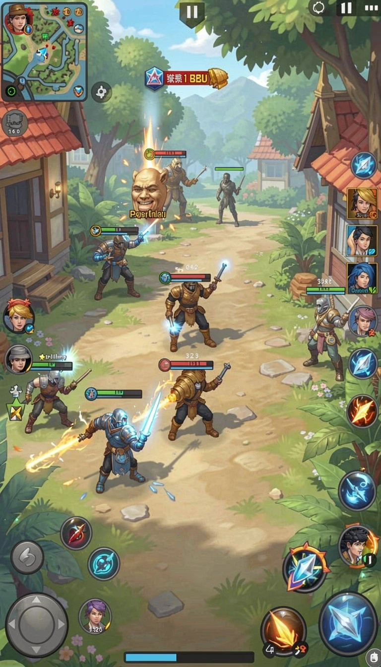 Galeri pratinjau visual mandala77 build APK resmi terbaru